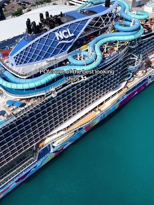 Norwegian Aqua is truly stunning 😍 #cruiseship #cruising #fyp #ship_facts #travel 