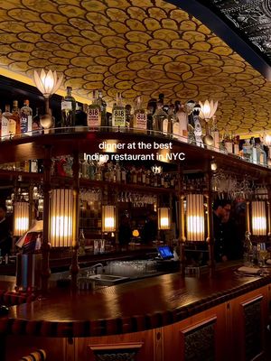 New restaurant in NYC from London with THE BEST Indian food in town 💙 #ambassadorsclubhouse #nycrestaurants #RestaurantReview #nycfood #indianrestaurant 