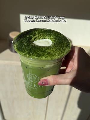 Determined to try all the matcha lattes in nyc 🍵  Got this one from @AOKO MATCHA and will have to visit when its warmer to check out the matcha ice creams! I overheard someone getting the black sesame ice cream but it was too cold for me to try any ❄️ What other matcha spots should I try? #matchalatte #matcha #nyc #nyceats #eatingnyc