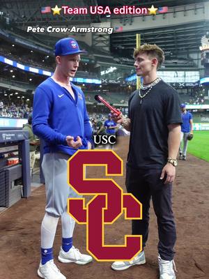 Can Team USA win the World Bassball Classic?🇺🇸🏆 They’re team is absolutely loaded with talent and we can’t wait to interview some of these guys again during the tournament👀 We definitely gotta ask guys like Aaron Judge, Paul Skenes, and Tarik Skubal this question😎 Every big leaguer has their own unique story and we’ve gotten to learn so much about these guys’ journeys through asking about college offers🔥 #collegebaseball #teamusa #MLB #baseball #worldbaseballclassic 