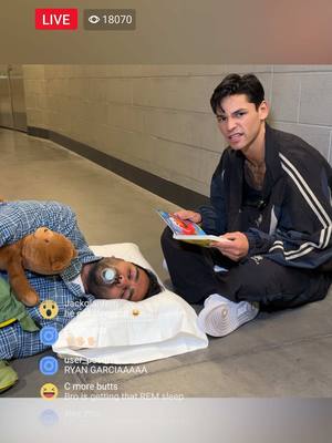 Put to sleep on stream @DAZNBoxing @Ryan Garcia 