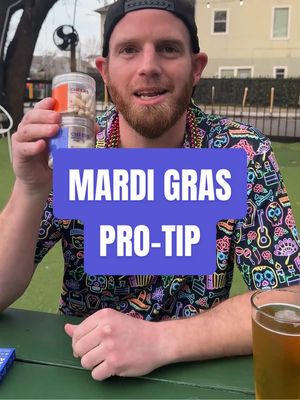 Mardi Gras Pro-tip #Cheers #mardigras #alcoholscience #drinktok #happyhour