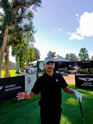 LA. RIV. COOK. 👨‍🍳 #golf #fyp #minwoolee #viral 
