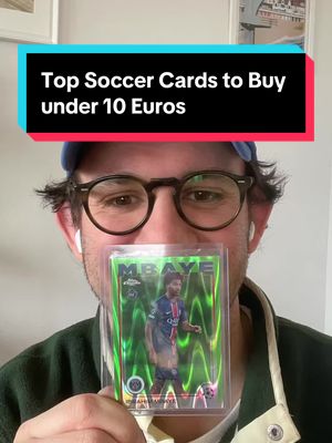 What #soccercards should you buy for 10 euros and under?  It’s a tough one but these three cards currently on sale look like bargains to me! Let me know in the comments what you think! #sportscards #collector #fyp #topps 