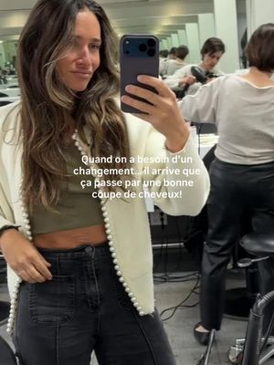New hair: why not? @Élise Cabana @𝐄𝐬𝐩𝐚𝐜𝐞 𝐊  #newhair #hairstyle #haircut #hairtok 