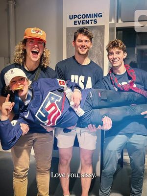 “You have three older brothers that now look up to you. You will always be our champion.” As usahockey’s @haleywinn08 gets ready for #teamusa’s gold medal game against Canada, her brothers, Casey, @ryanwinn44 and Tommy, leave their sister an encouraging and heartwarming voicemail. #olympics #hockey #milan2026