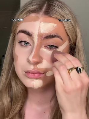 Hacks to fix your foundation✨ @Mary Sher #makeuptips 