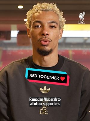 Ramadan Mubarak from Hugo Ekitike and everyone at LFC ❤️ #RedTogether 