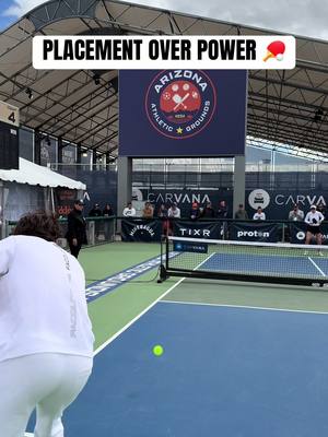 It’s not always about who can hit the hardest shots! 🔥 #pickleball #propickleball #mixeddoubles #pickleballpoints #pickleballasmr 