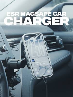 Stop settling for bad car mounts that can’t support real driving conditions. Instead get the ESR OmniLock Magnetic Car Charger from @ESR US. By far the most stable and efficient car charger I’ve ever used. If you’re wanting to upgrade your car charger, the 🔗 is in my bio!  #esrmagsafecarcharger #esrmagsafecarmount #apple #iphone #ios26 