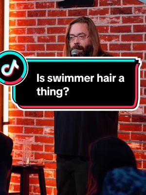 Is swimmer hair a thing? #comedy #standup #crowdwork #olympics 