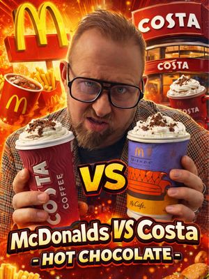 McDonald’s vs Costa Coffee funny drive thru  #drivethru #drivethrucoffee #mccafe #costacoffee 