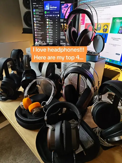 These cans rule! Here are my favourite open-back, closed-back, Bluetooth, and retro-Bluetooth-open-back-in-orange picks... #headphones #sennheiser #fiio #heddaudio 