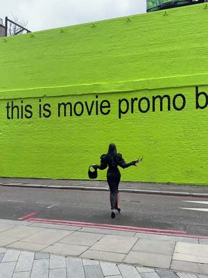 Went to a fashion show today and stumbled on THE WALL #themoment @Charli XCX #themomentpremiere 