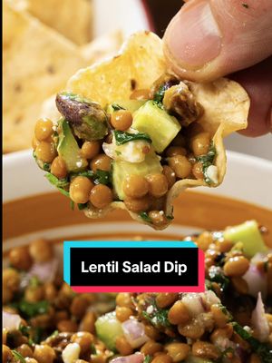 Save this recipe to your “Healthy Dinners” collection! • Here’s what you need:  2 cans lentils, rinsed and drained 1 cup dates, chopped 1 cucumber diced 3/4 cup mint, chopped 1/2 cup parsley, chopped 1/2 cup red onion 1/4 cup feta crumbled 1/2 cup pistachios Zest of one lemon • Save this one folks!