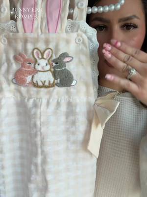 This is the cutest thing I’ve ever seen!😭🐰🎀 #easteroutfit #toddlereasteroutfit #springtoddlerclothes #easterbunny #toddlergirloutfit  Toddler girl Easter outfit 