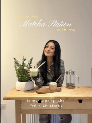 #AD let’s set up our barista corner together using the @IKEAUK forhoja trolley 🍵✨ it’s quality is as solid as my matcha recipe #ikea #matchastation #matchabar #kitchenfinds 