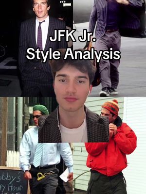 JFK Jr.‘s Style Analysis #lovestory #jfkjr #fashion #targetaudience #mensfashion 