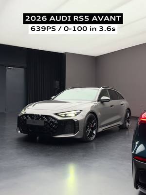 2026 Audi RS5 Avant 639PS😍 #fürdich #fyp #audi #rs5 