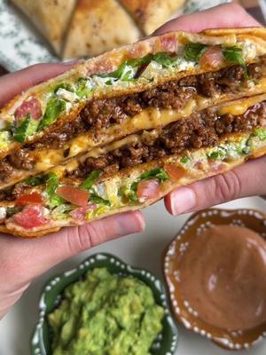 🌮 Taco Bell Crunchwrap Supreme at home! So juicy and cheesy and crispy and satisfies that craving every time 🤎 Full recipe up on the blog as always - www.moribyan.con - or tap the link in bio!  #Recipe #tacobell #Ramadan #dinner #food