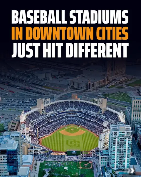 Baseball stadiums in the middle of city neighborhoods is the 8th wonder of the world. #baseball #MLB #stadiums 
