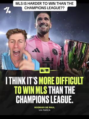 MLS IS HARDER TO WIN THAN THE CHAMPIONS LEAGUE??