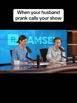 When your husband prank calls your show 😂  #prank #funny 