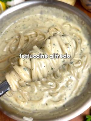 Fettuccine Alfredo 🤭 For all of you asking - the app link for Osta is in my bio or you can search “Osta Recipes” on the App Store or Google Play store ‼️🫶 This is the only Fettuccine Alfredo recipe you’ll ever need… creamy, garlicky and perfectly comforting 🧄 Ingredients: -1 lb fettuccine (450 g) -1/2 cup unsalted butter -3 tbsp all-purpose flour -5 garlic cloves, minced -1 1/2 cups heavy cream, room temp -1 tsp Italian seasoning -1 tsp fresh black pepper -1 tsp salt -1 tsp garlic powder -1 tbsp fresh parsley, finely chopped -1 1/2 cups freshly grated parmesan cheese -1/2 cup pasta water, as needed  -Extra parsley and parmesan for topping Instructions 1. Bring a pot of generously salted water to a boil. Cook the fettuccine until al dente according to package instructions. Before draining, reserve at least 1/2 cup of pasta water. Drain and lightly toss the pasta with a drizzle of olive oil to prevent clumping. 2. In a large pan over medium-low heat, melt the butter. Cook for about 2 minutes until the foaming subsides. Sprinkle in the flour and mix continuously for 1 min until combined.  3. Add  the minced garlic and cook for about 2 mins until fragrant. Slowly pour in the heavy cream. Bring it to a gentle simmer and cook for about 3 mins, then reduce the heat and let it thicken slightly for another 2 mins. 4. Add in the garlic powder, Italian seasoning, salt, and pepper. Cook for a minute before stirring in the fresh parsley. Add the grated parmesan, mixing until fully melted and smooth. If it looks thick, that’s good. If it looks too thick, we fix that soon. 5. Add the fettuccine directly into the sauce. Optionally pour in about 1/2 cup of the reserved pasta water and toss everything together over low heat. Cook and toss until the noodles are evenly coated and the sauce clings.  6. Top with extra parm and fresh parsley. Enjoy!! :) #Recipe #EasyRecipe #DinnerIdeas #dinner #cookingathometiktoktv 