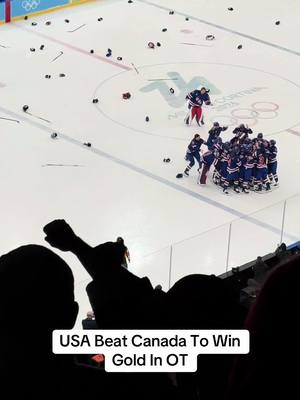 Tough way to see it end. @Team Canada you made us proud. Congrats to the USA.  #olympics #hockey #milanocortina2026 #USA #canada