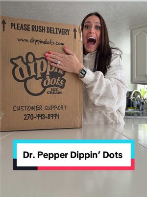 NGL - @Dippin’ Dots nailed this flavor!! 🥤🍦 #drpepper #dippindots #Foodie #funnymom #funnymoms 