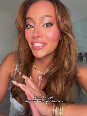 get ready with me for bed 😴 ft. my new fave skincare hack I learned at NYFW!! @The Face Shop US makeup wipes 😭 ALL the makeup artists were using get EVERYTHING off and make it so easy to do my nighttime routine 💕 #grwmforbed #faceshoppartner #ricewaterbright #skincareroutine #koreanskincare 