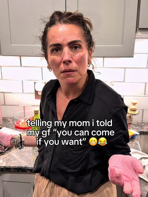 i mean she can come if she wants 😂🫣
