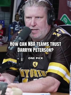 Darryn Peterson is either a remarkably talented player who hates playing basketball or is listening to stupid people. @Mostly Sports Show #ncaabasketball #kansas #jayhawks 