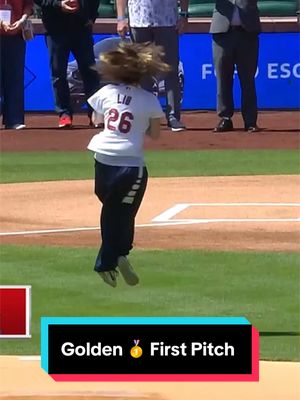 Good as gold 🥇 Alysa Liu became the first American woman to win Olympic gold in figure skating since 2002! #MLB #baseball #olympics 