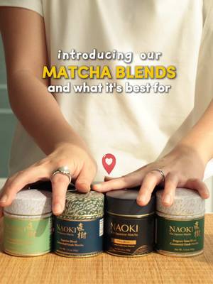 👀 Not sure which matcha to choose? Here’s our recommendation! #naokimatcha #matchalatte #matchatea #matchapowder 