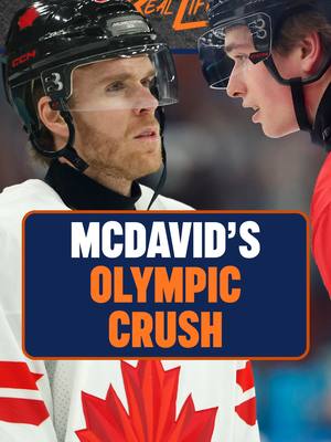 Somebody tell Leon to look away because the chemistry between McDavid and Celebrini has been undeniable at these Winter Games 😍