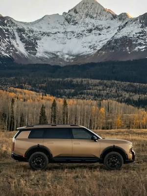 Tap and hold.  The Telluride doesn’t mind picking up the pace. #Kia #Telluride #MovementThatInspires