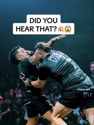 Was this the best HIT in the main event bout?These 2 went TOE 2 TOE😤 #runnation #rnc 