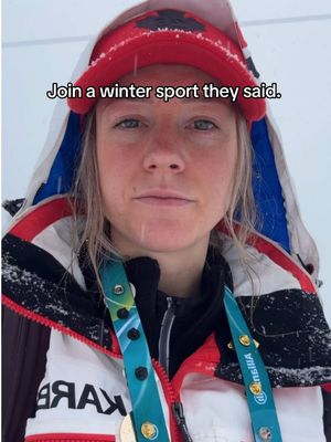 Winter fashion. 10/10 🙃 . . #winterwear #winterolympics #milanocortina2026 #bobsleigh