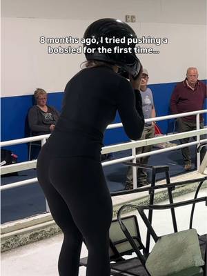 Don’t be afraid to dream big folks, never know where it could take you! 🥹 . . #bobsleigh #winterolympics #milanocortina2026 #dreambig