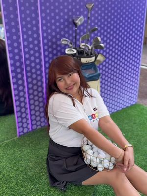 You make me overdrive 🎶 Grabe ganito pala feeling manuod ng professionals live! 🏌🏻‍♀️ #BPPHGolfChampionship #PlayGolfWithBP
