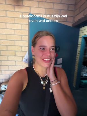 Het hostel is wel echt sociaal dus dat is heel leuk! #hostellife #dormlife #traveltok #backpacking #workingholiday 