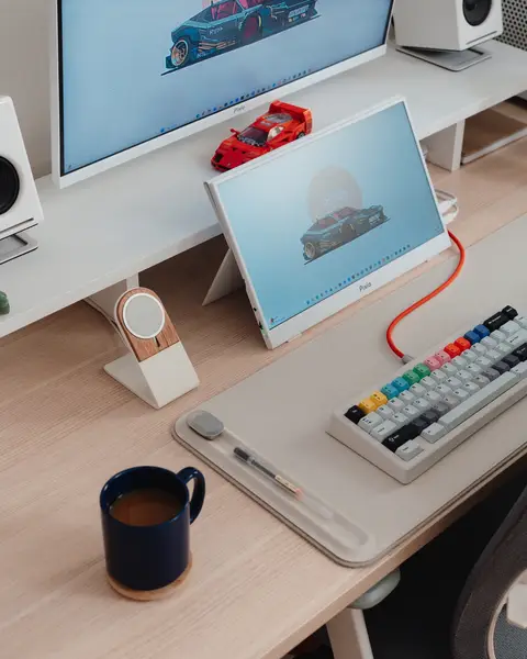 #desksetup #pcsetup #GamingSetup #homeoffice #officedecor 