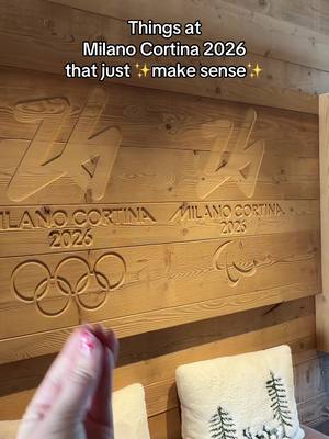 IT just makes sense 🤌🇮🇹❄️ @Milano Cortina 2026  #WinterOlympics