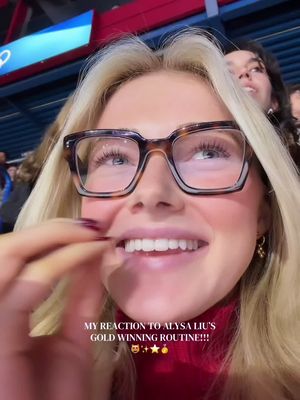 Such an incredible experience watching Alysa Liu win the gold medal yesterday!!! 🏅🇺🇸✨