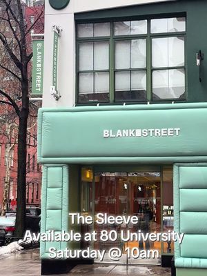New York! Shop The Sleeve exclusively at 80 University this Saturday Feb 21 at 10:00am. See you there 👋