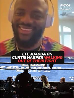 “I was shocked too.” Efe Ajagba was just as surprised as everyone else when Curtis Harper walked out of the ring at the opening bell against him #efeajagba #boxing 