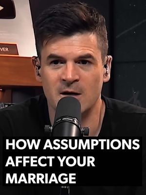 You can’t read your partner’s mind and you can’t assume their intentions. Assuming leads to misunderstanding. Instead, use your words. Ask. Communicate.  Clear communication is key in marriage. Delony The Dr. John Delony Show - FULL EP. “Husband Treats Me Differently Based on How I Look” @Together #marriageadvice #marriageapp #communicationskills #datingadvice #podcastclips 