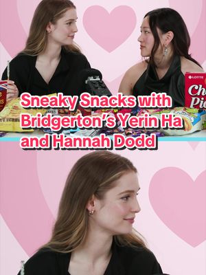 Can these gentle readers handle sneaky snacks carefully? We know that Hannah Dodd definitely knows how to be sneaky!  Watch the full Bridgerton Sneaky Snacks episode on our YouTube page and in bio! @Yerin Ha @hannahdodd  @bridgertonnetflix