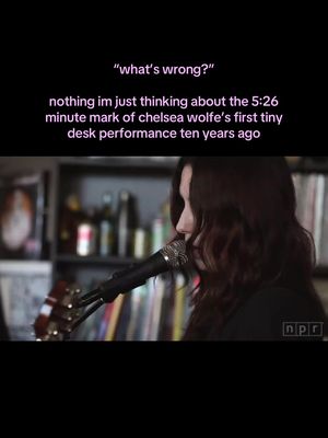 #vocals #chelseawolfe #tinydesk 